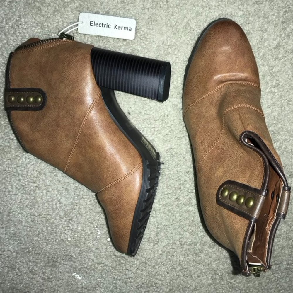 Leather Booties